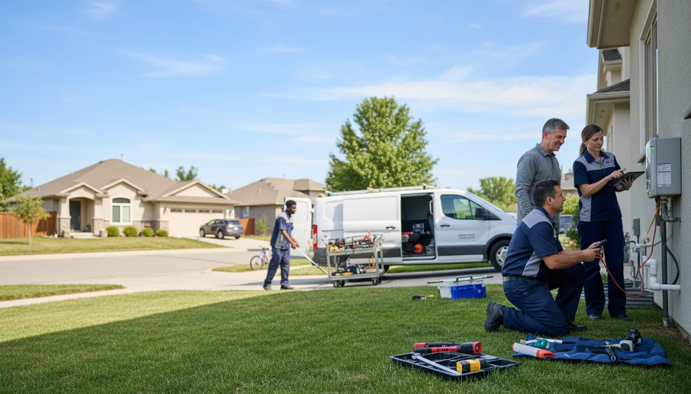Tankless water heater service in Grass Lake, MI